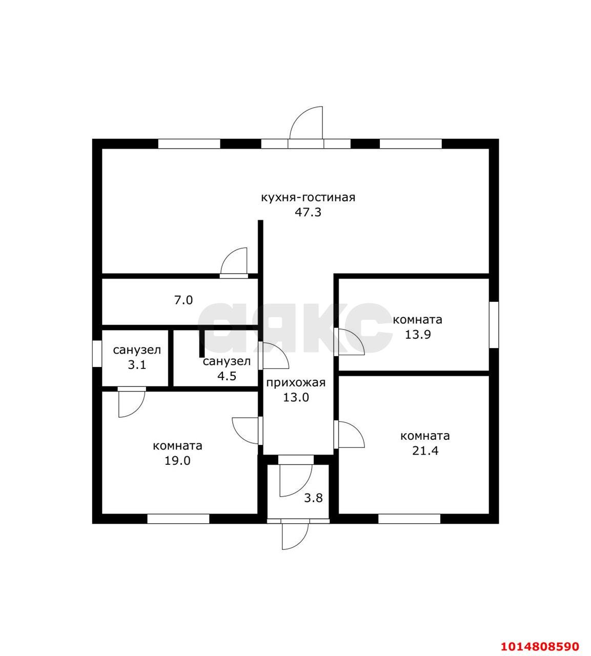 Фото №6: Дом 133 м² + 9.24 сот. - Энем, ул. Первомайская, 53