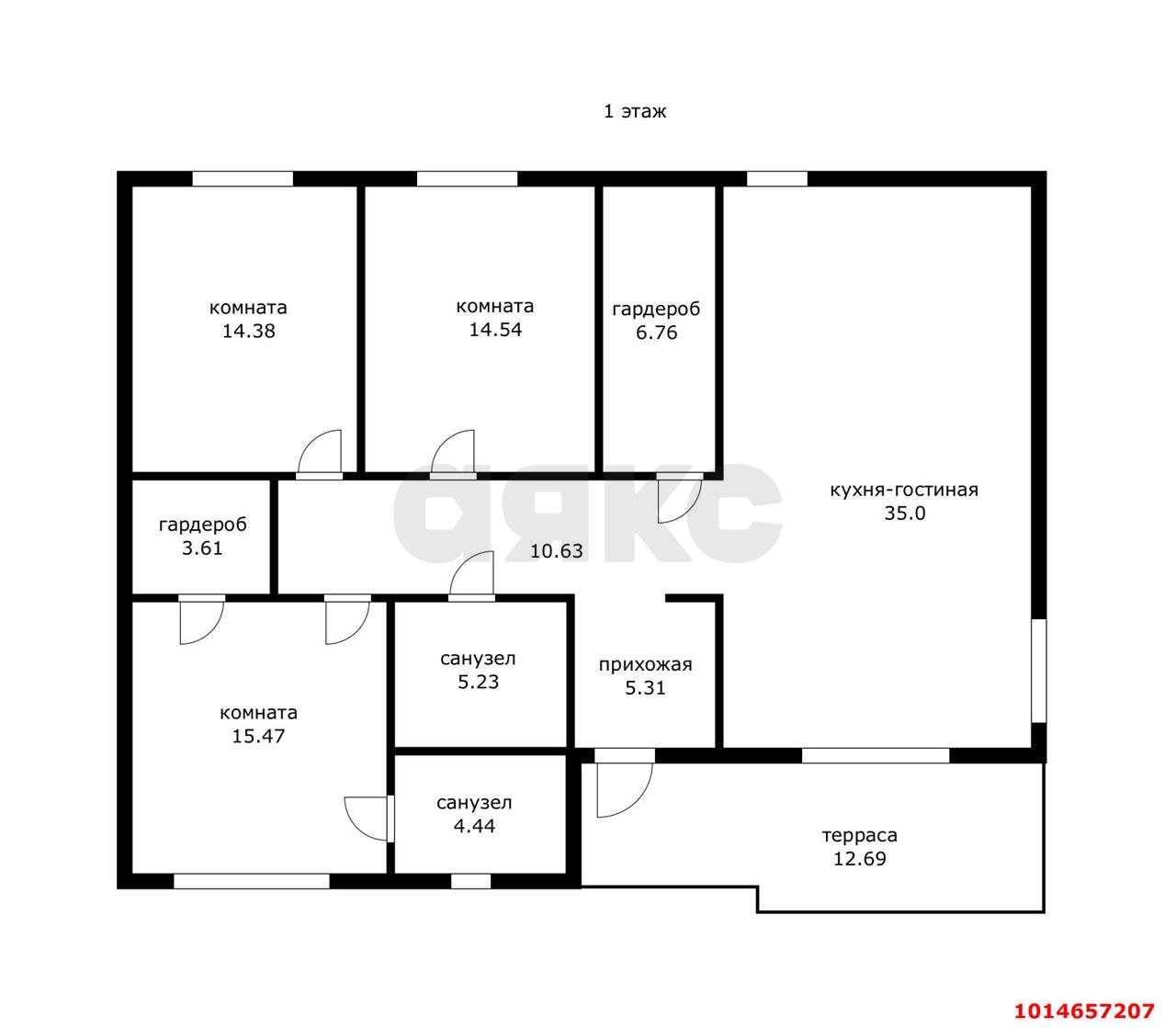 Фото №2: Дом 136 м² + 8.1 сот. - Агроном, ул. им. М.П. Братчиковой, 10