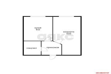 Фото №3: 1-комнатная квартира 29 м² - Краснодар, мкр. жилой комплекс Новый Город, ул. Шевцова, 36/2