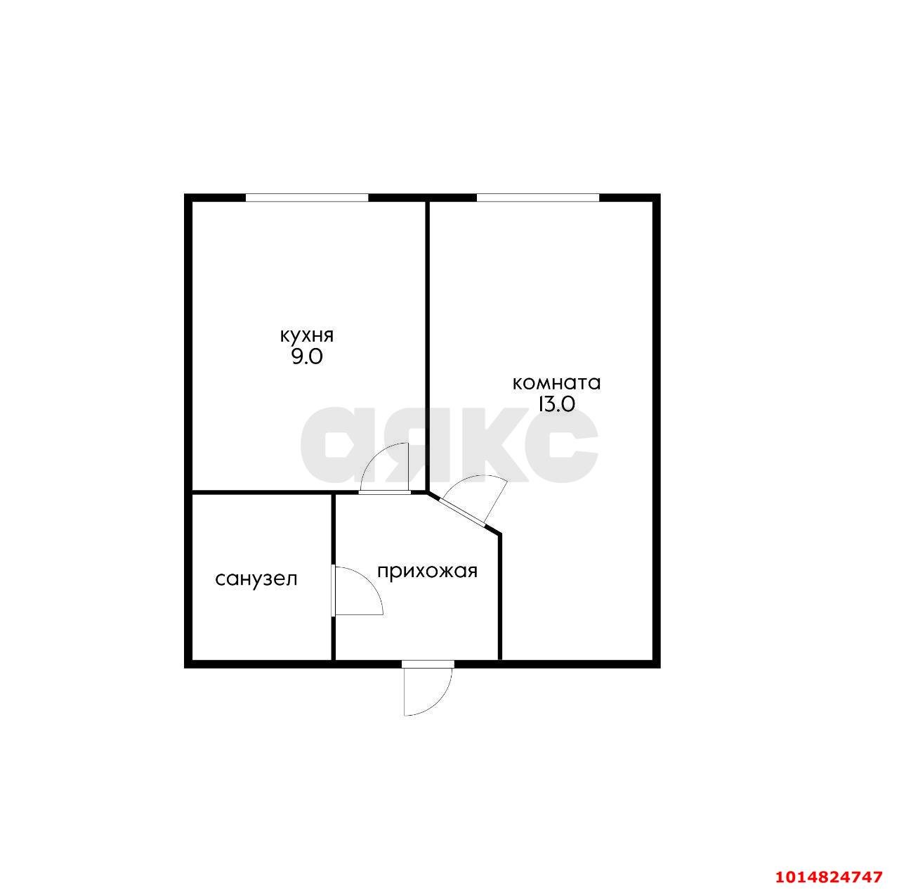 Фото №3: 1-комнатная квартира 29 м² - Краснодар, жилой комплекс Новый Город, ул. Шевцова, 36/1