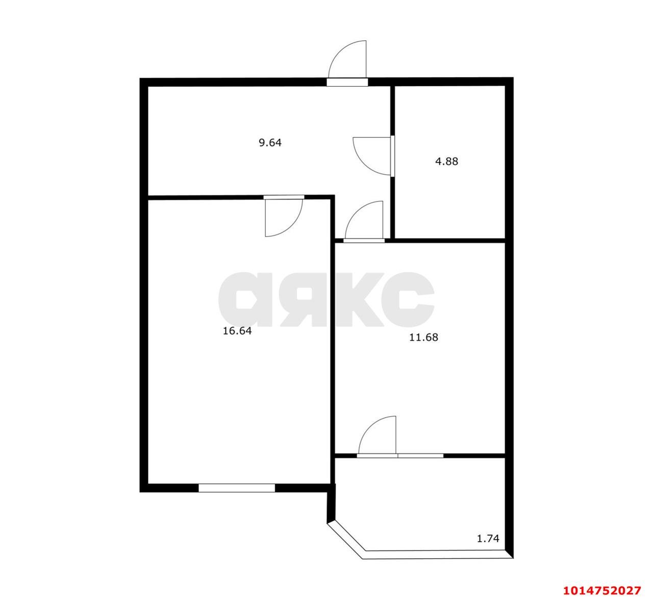 Фото №4: 1-комнатная квартира 42 м² - Краснодар, ЖК Солнечный Остров, ул. Ставропольская, 336/6