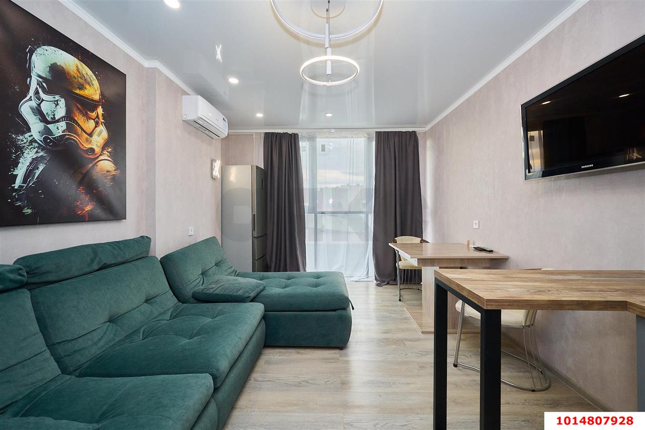 Фото №3: 1-комнатная квартира 50 м² - Краснодар, ЖК Аврора, Западный внутригородской округ, мкр. жилой комплекс Аврора, ул. имени Дзержинского, 95