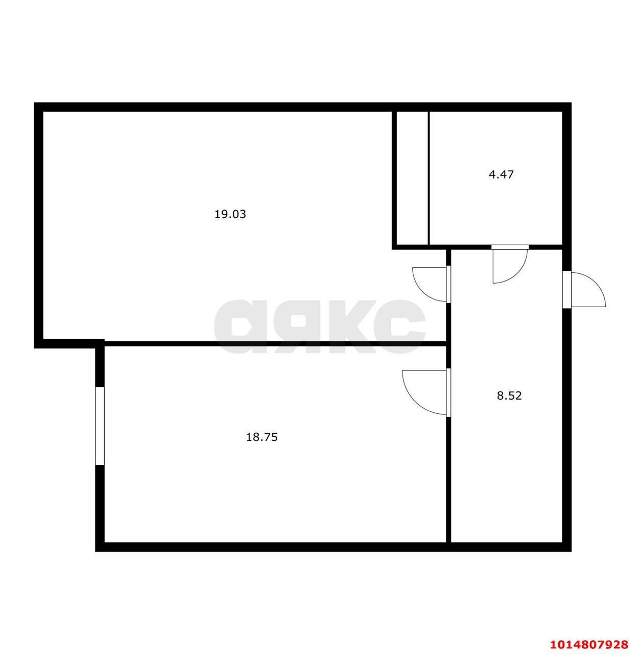 Фото №14: 1-комнатная квартира 50 м² - Краснодар, ЖК Аврора, Западный внутригородской округ, мкр. жилой комплекс Аврора, ул. имени Дзержинского, 95
