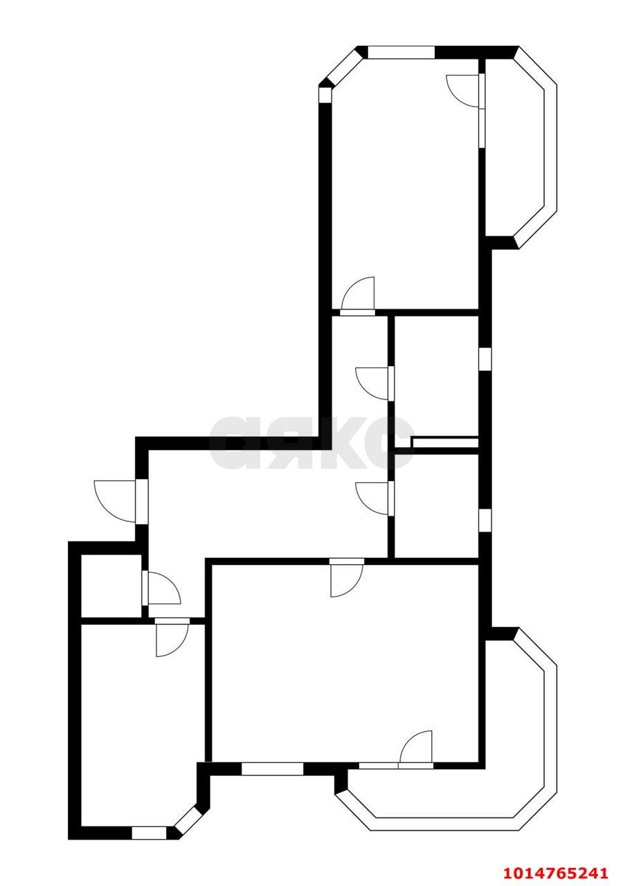 Фото №15: 3-комнатная квартира 130 м² - Краснодар, Центральный, ул. имени Пушкина, 12