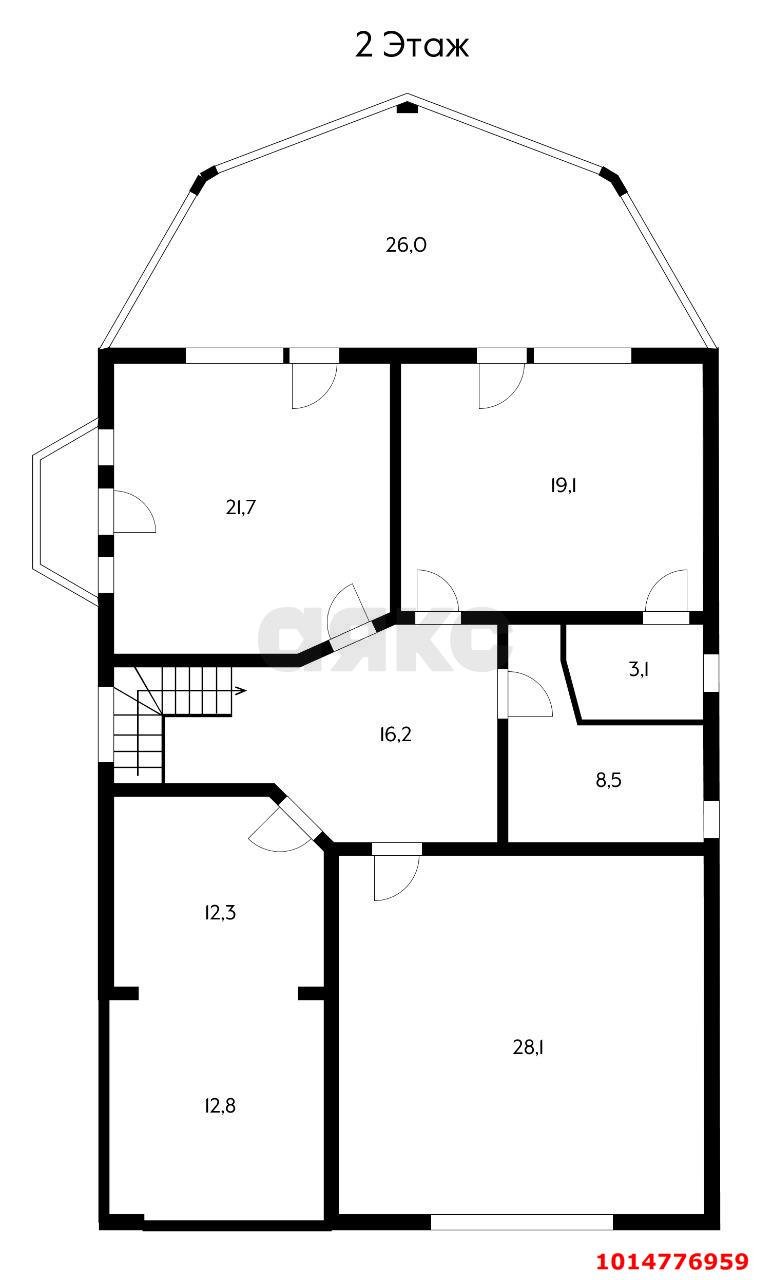 Фото №15: Дом 365 м² + 8.02 сот. - Краснодар, Прикубанский внутригородской округ, мкр. Северный, ул. Вячеслава Ткачёва, 27
