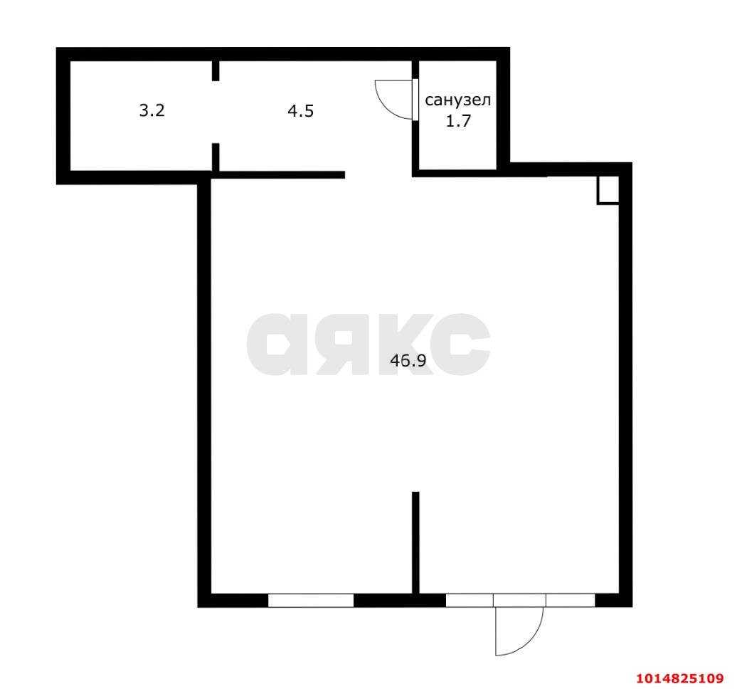 Фото №14: Коммерция 46 м² - Краснодар, Прикубанский внутригородской округ, мкр. жилой комплекс Ракурс, ул. имени Героя Ростовского, 8к7