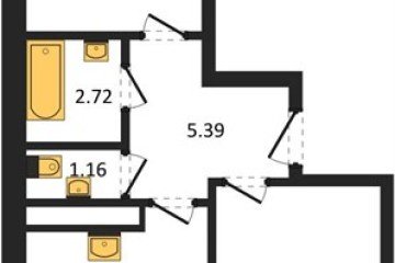Фото №1: 2-комнатная квартира 48 м² - Новая Адыгея, мкр. жилой комплекс Ритм, 