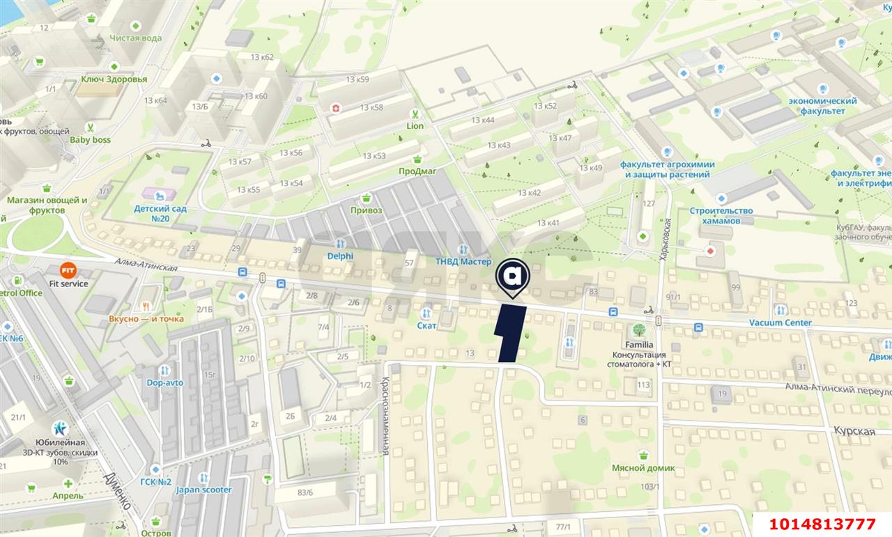 Фото №11: Коммерческая земля 10 сот. - Краснодар, Сельскохозяйственный Институт, ул. Алма-Атинская, 22