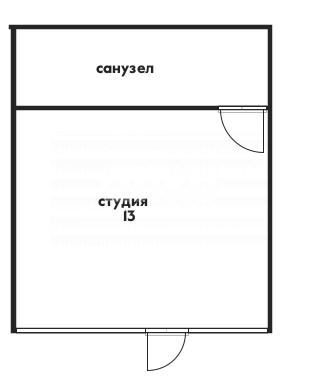 Фото №7: Студия 13 м² - Геленджик, Южный, ул. Прасковеевская, 19