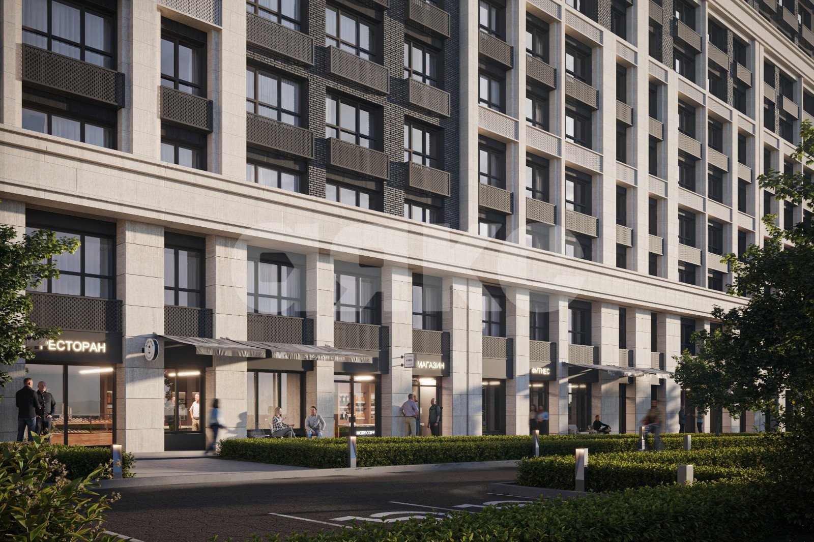Фото №11: Коммерция 629 м² - Ростов-на-Дону, жилой комплекс 1799, пр-кт Сиверса, 8/1