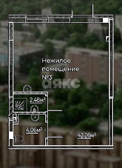 Фото №2: Коммерция 41 м² - Ростов-на-Дону, квартал Автосборочный, ул. Тибетская, 1