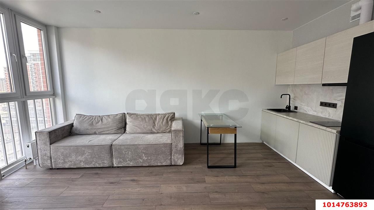 Фото №3: Студия 26 м² - Краснодар, Прикубанский внутригородской округ, мкр. жилой комплекс Самолёт-6, ул. Ивана Беличенко, 92