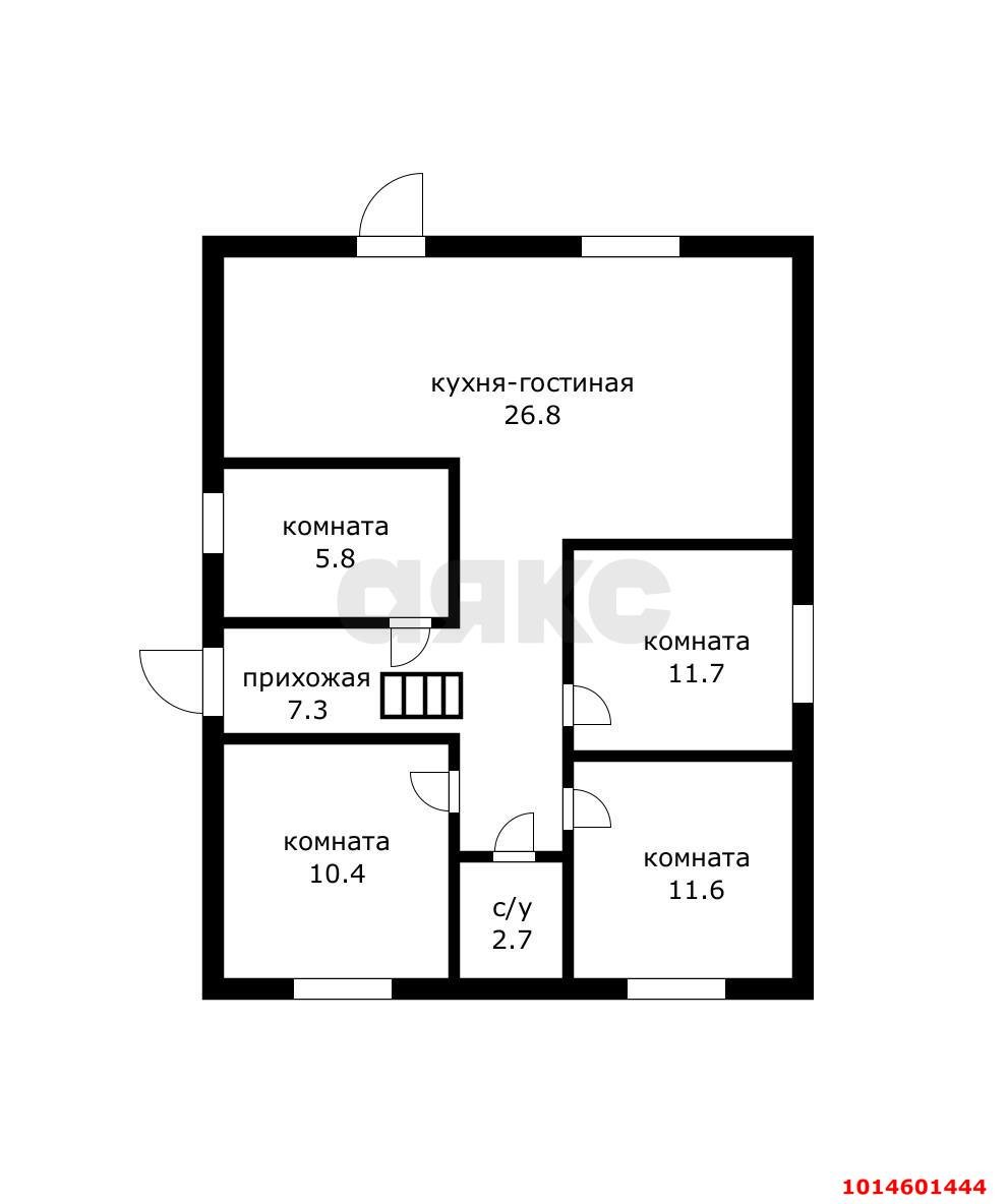 Фото №6: Дом 131 м² + 4 сот. - Ильский, ул. Родниковая