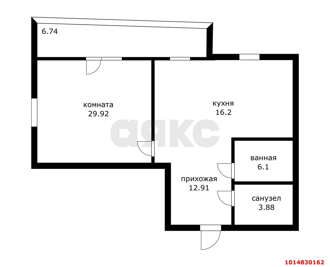 Фото №8: 2-комнатная квартира 85 м² - Краснодар, жилой комплекс Элегант, ул. Старокубанская, 137/1