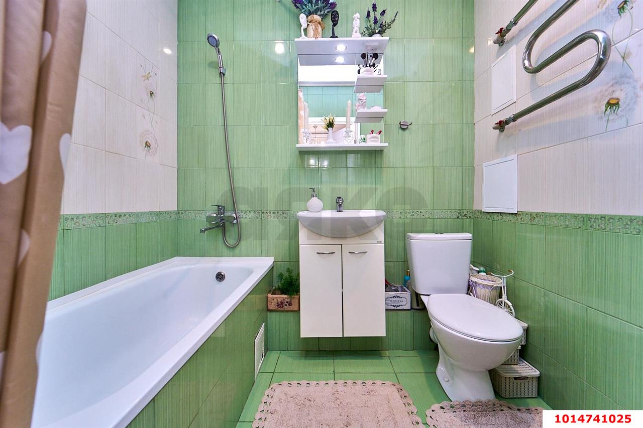 Фото №9: 1-комнатная квартира 42 м² - Краснодар, жилой комплекс Ставропольский, ул. Селезнёва, 4/13к1