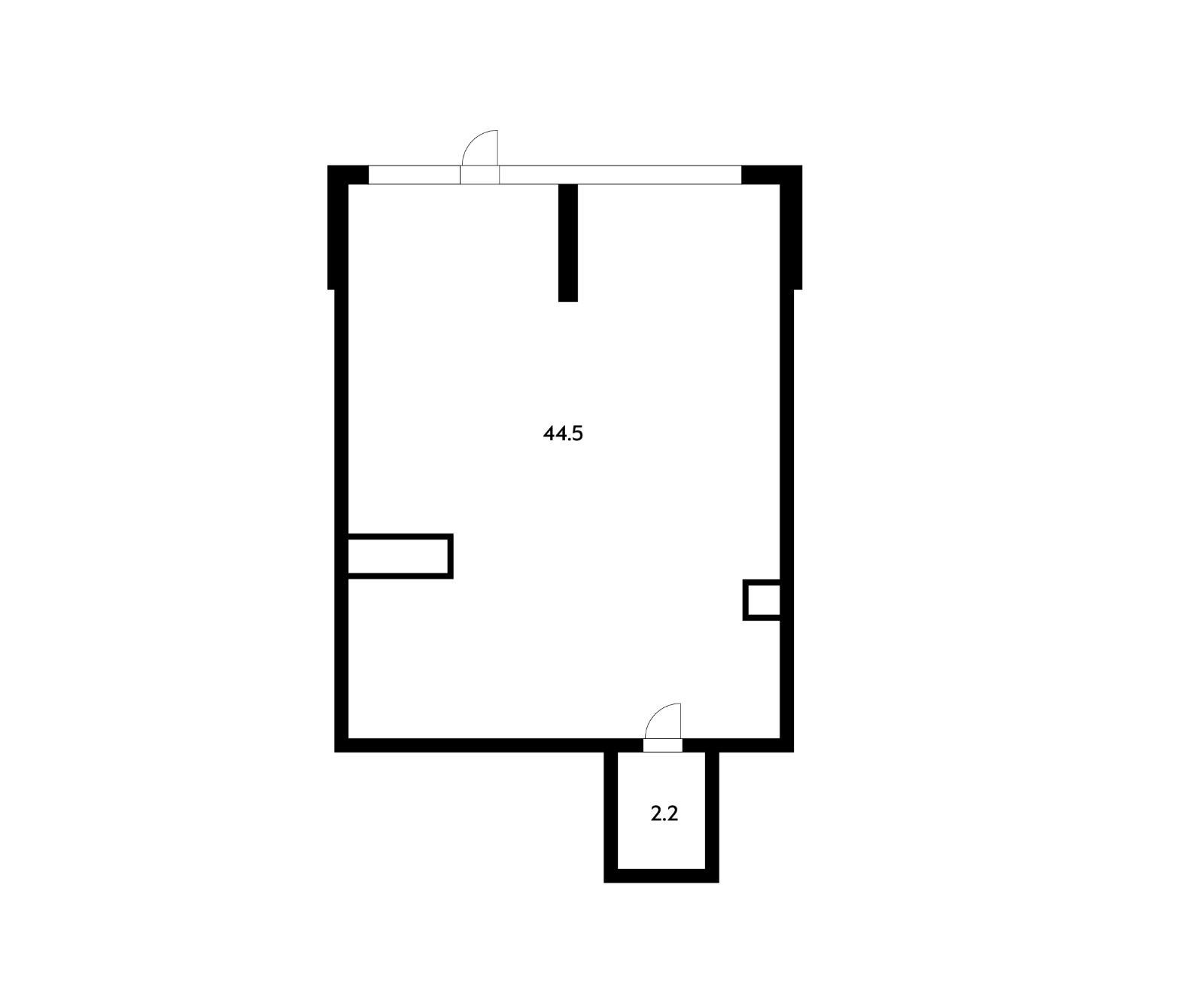 Фото №4: Коммерция 46 м² - Краснодар, жилой комплекс Дружный-2, Прикубанский внутригородской округ, Россинского, мкр. жилой комплекс Дружный, б-р Адмиралтейский, 3