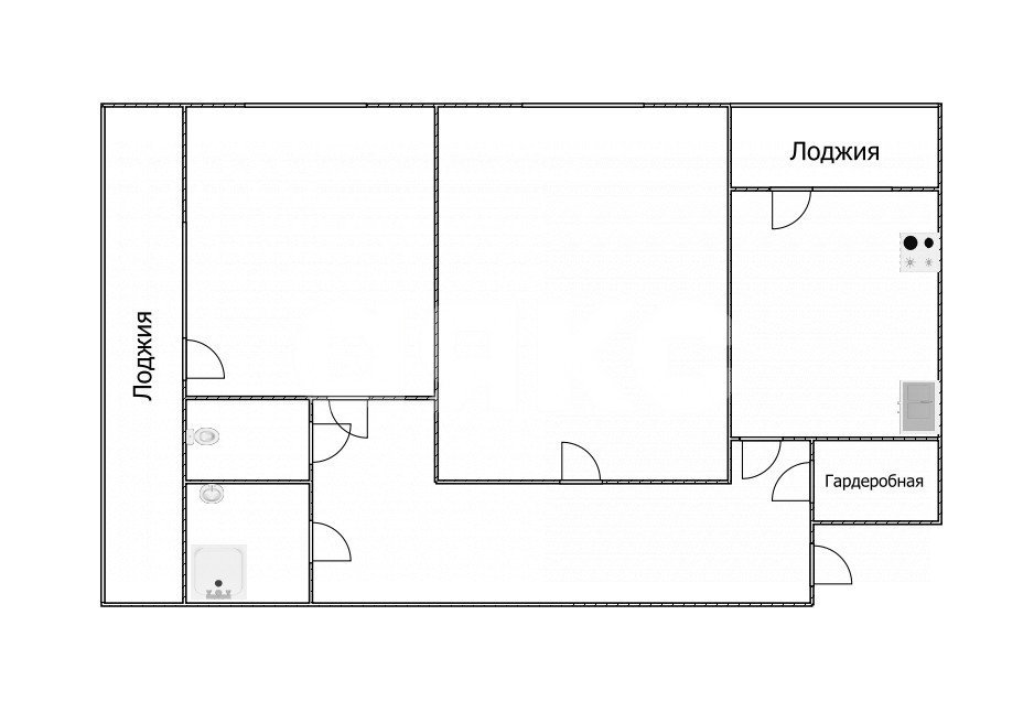 Фото №21: 2-комнатная квартира 53 м² - Воскресенск, Новлянский, ул. Западная, 1