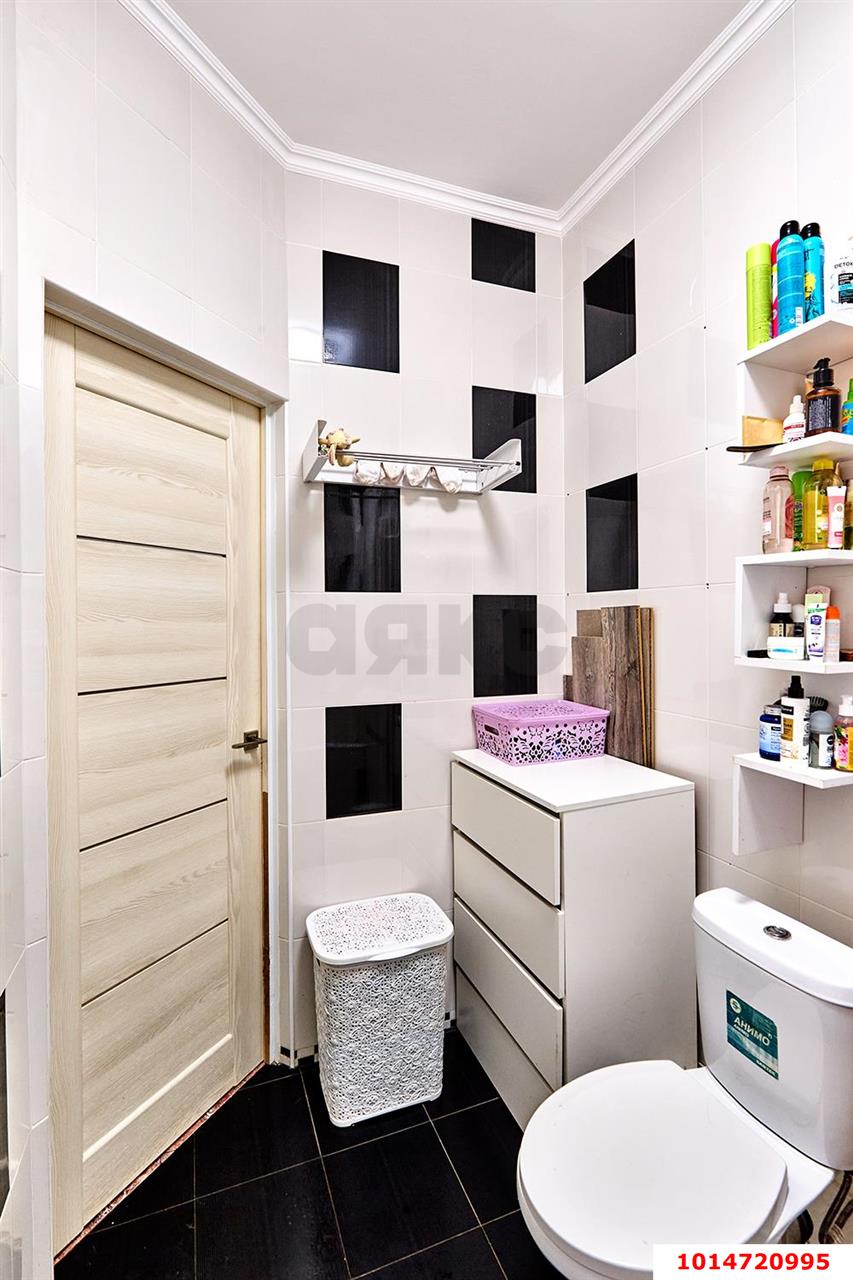 Фото №10: 1-комнатная квартира 32 м² - Краснодар, Музыкальный, ул. имени Ф.И. Шаляпина, 33/2литА