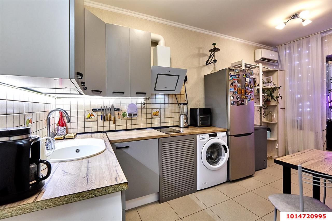 Фото №5: 1-комнатная квартира 32 м² - Краснодар, Музыкальный, ул. имени Ф.И. Шаляпина, 33/2литА