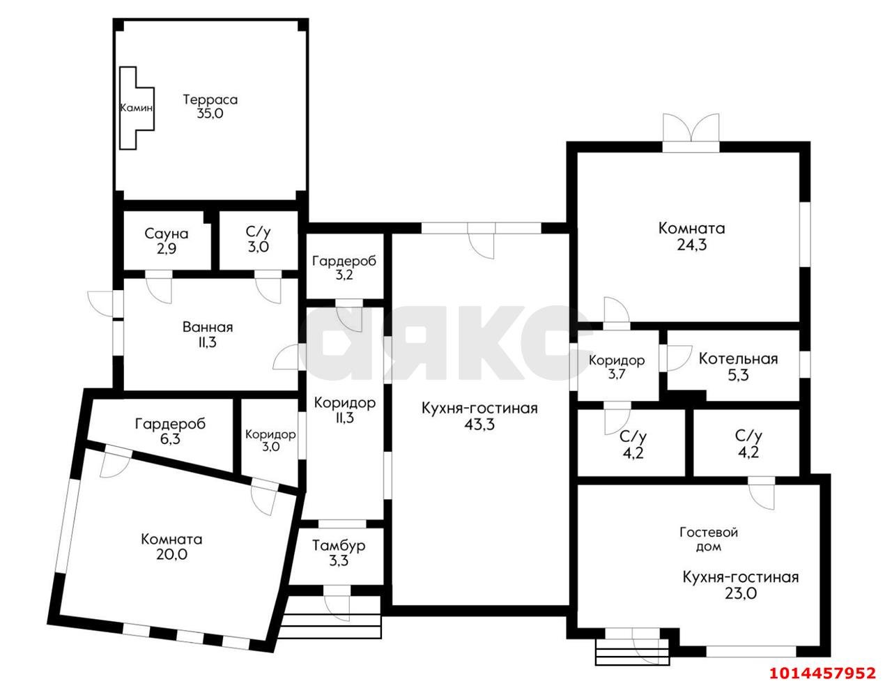 Фото №18: Дом 175 м² + 15 сот. - Ленина, Карасунский внутригородской округ, мкр. территория ДНТ Виктория, ул. Солнечная