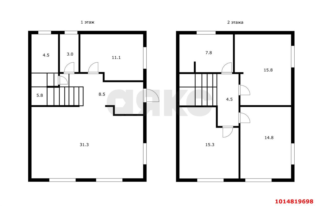 Фото №16: Дуплекс 125 м² + 1.57 сот. - Краснодар, Камвольно-суконный Комбинат, пр-д 2-й Онежский, 22