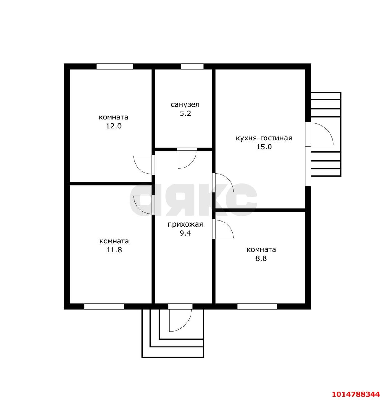 Фото №17: Дом 62 м² + 4.57 сот. - Елизаветинская, Прикубанский внутригородской округ, ст Прикубанье, ул. Грушёвая, 201