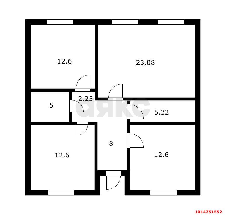 Фото №11: Дом 82 м² + 5 сот. - Васюринская, Строитель, ул. Абрикосовая, 3