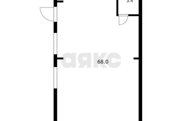 Фото №4: Торговое помещение 72 м² - Краснодар, мкр. жилой комплекс Краски, ул. Краеведа Соловьёва, 6к1