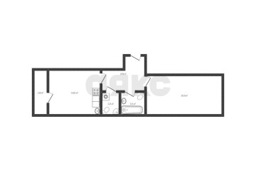 Фото №1: 1-комнатная квартира 44 м² - Краснодар, мкр. ЖК Красная Площадь, ул. Конгрессная, 15