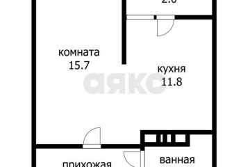 Фото №1: 1-комнатная квартира 38 м² - Краснодар, мкр. жилой комплекс Сказка Град, ул. имени В.Н. Мачуги, 166Ак1