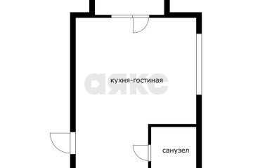Фото №5: 1-комнатная квартира 31 м² - Краснодар, мкр. Музыкальный, ул. Чайковского, 25