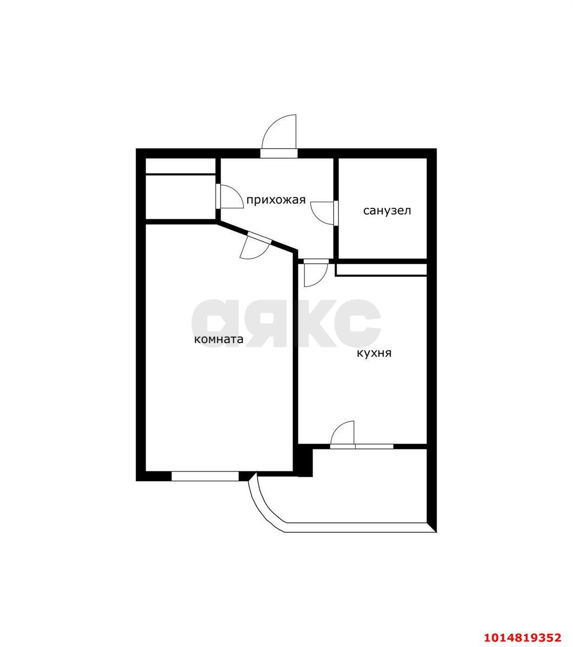 Фото №8: 1-комнатная квартира 35 м² - Краснодар, Прикубанский внутригородской округ, Молодёжный, мкр. жилой комплекс Талисман, ул. Душистая, 54/А