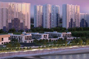Фото №1: 1-комнатная квартира 52 м² - Краснодар, мкр. жилой комплекс Фонтаны, ул. Воронежская, 47Б