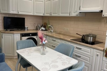 Фото №2: 2-комнатная квартира 46 м² - Краснодар, мкр. жилой комплекс Солнечный Парк, ул. имени Симиренко, 37к1