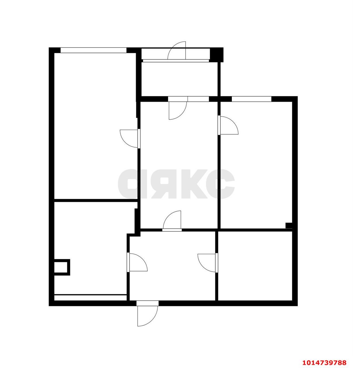 Фото №20: 2-комнатная квартира 80 м² - Краснодар, Центральный, ул. имени Пушкина, 12