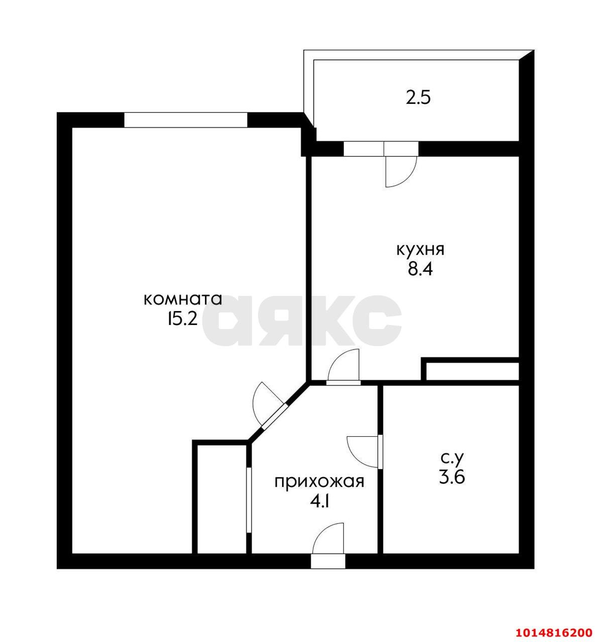 Фото №10: 1-комнатная квартира 35 м² - Краснодар, жилой комплекс Спортивная Деревня, ул. Западный Обход, 42к1