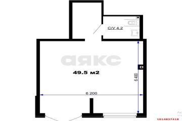 Фото №2: Коммерция 49 м² - Краснодар, мкр. Прикубанский внутригородской округ, ул. Лётчика Позднякова, 2к13