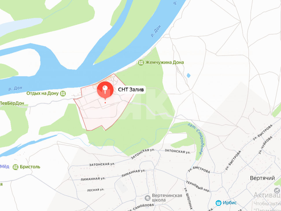 Фото №1: Участок садоводство 6.3 сот. - СНТ Залив