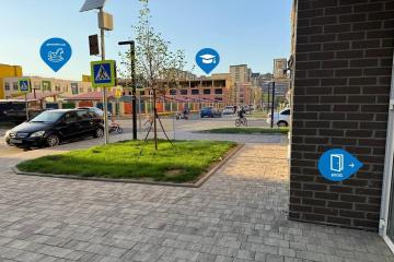 Фото №3: Коммерция 36 м² - Краснодар, мкр. жилой комплекс Дыхание, ул. Лётчика Позднякова, 2к24