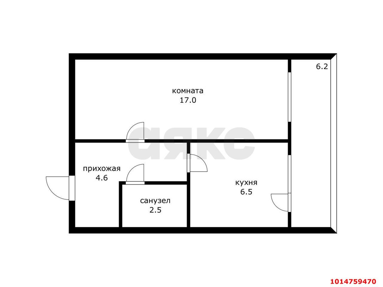 Фото №10: 1-комнатная квартира 36 м² - Краснодар, Завод Радиоизмерительных Приборов, пер. Ленинский, 2/1