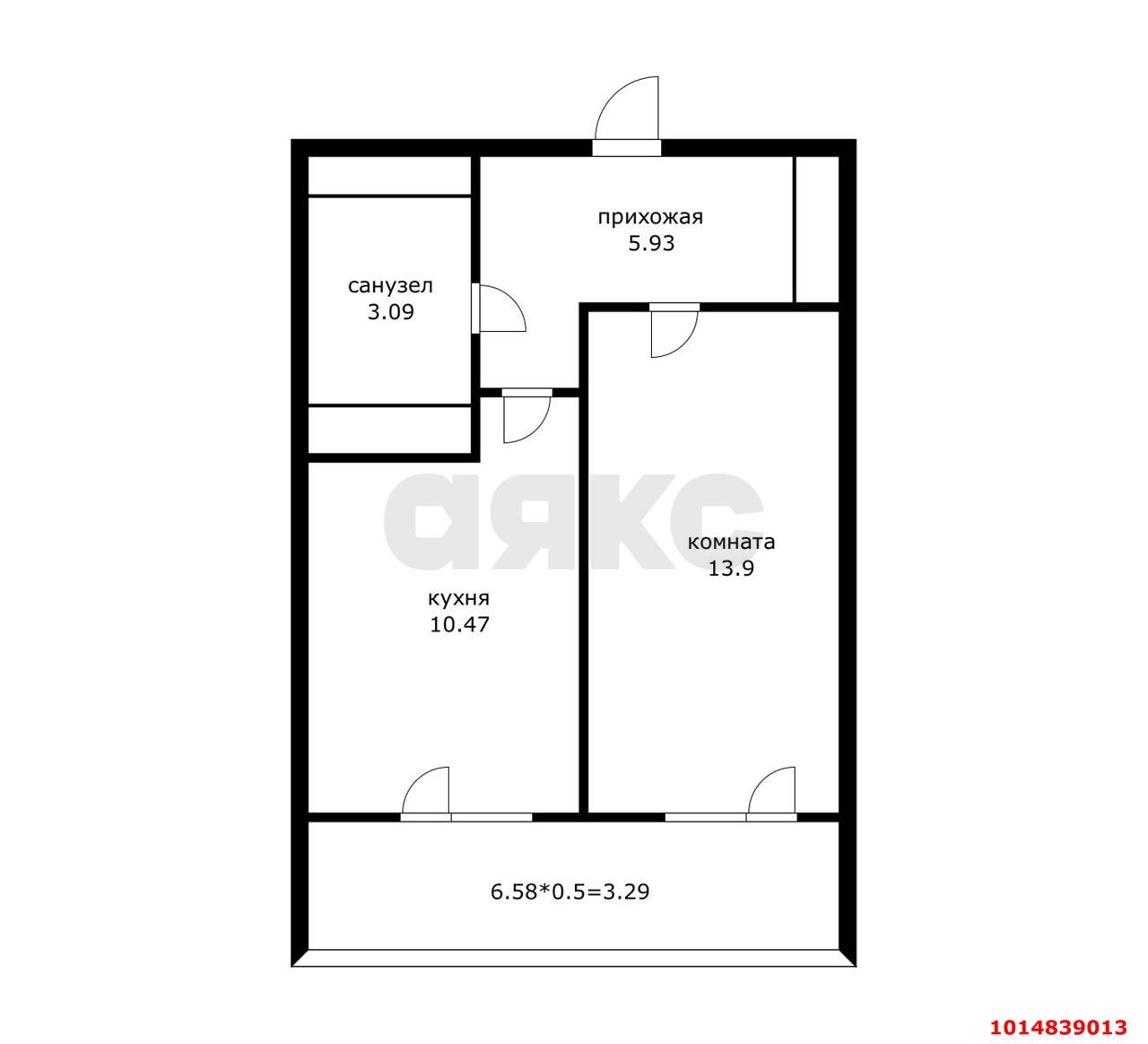 Фото №12: 1-комнатная квартира 40 м² - Краснодар, Пашковский, ул. Бородинская, 156/2
