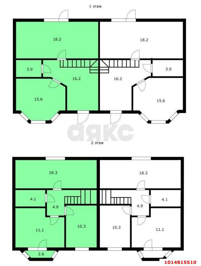 Фото №42: Дуплекс 102 м² + 8 сот. - Яблоновский, ул. Пушкина, 26/3к2