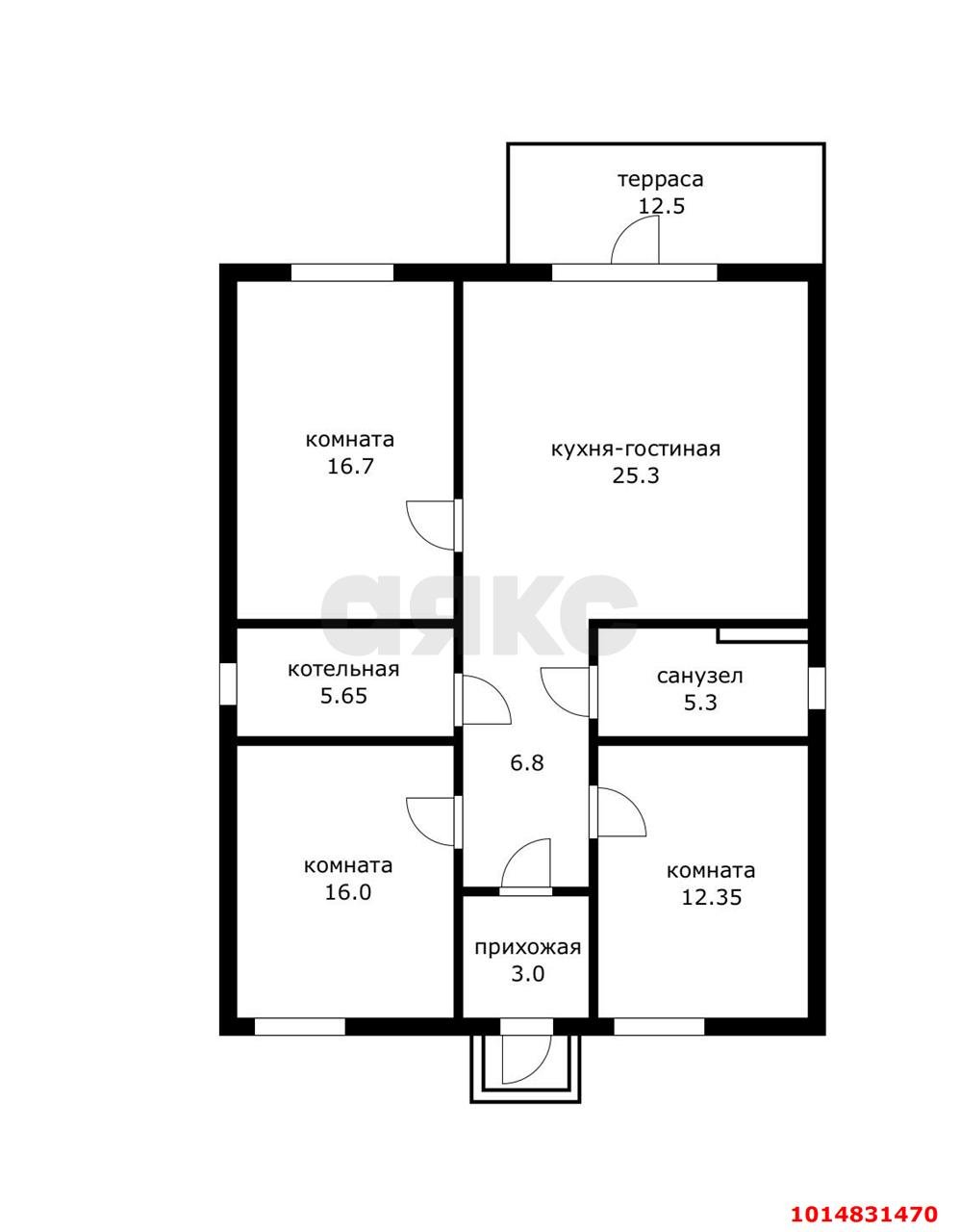 Фото №13: Дом 105 м² + 6.02 сот. - Железнодорожник-3, мкр. Карасунский внутригородской округ, ул. Айвовая, 443