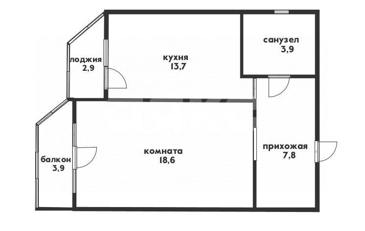 Фото №15: 1-комнатная квартира 50 м² - Геленджик, 5-й, ул. Островского, 67Д
