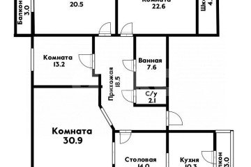 Фото №5: 4-комнатная квартира 140 м² - Геленджик, ул. Тельмана, 125
