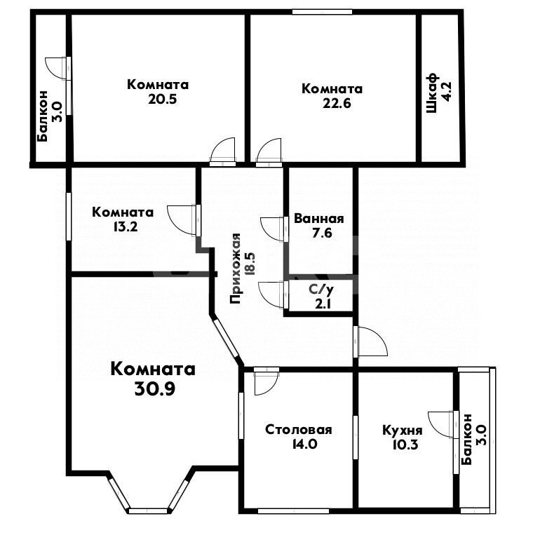 Фото №5: 4-комнатная квартира 140 м² - Геленджик, ул. Тельмана, 125