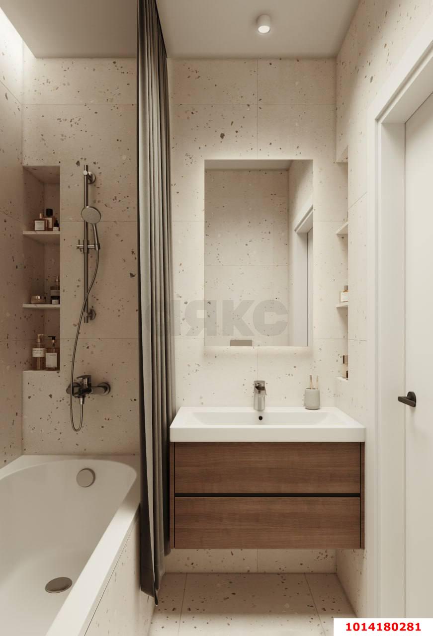 Фото №12: 1-комнатная квартира 35 м² - Краснодар, Прикубанский внутригородской округ, мкр. жилой комплекс Самолёт-5, ул. Ивана Беличенко, 103