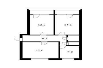 Фото №4: 3-комнатная квартира 67 м² - Белозёрный, мкр. Прикубанский внутригородской округ, 10