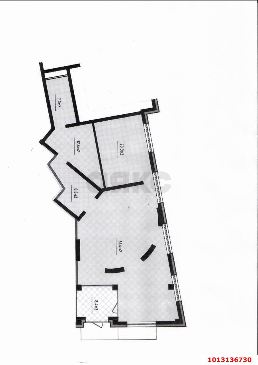 Фото №6: Торговое помещение 112 м² - Краснодар, жилой комплекс Аврора, ул. имени Дзержинского, 95