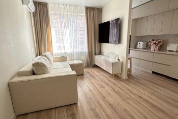 Фото №1: 2-комнатная квартира 47 м² - Краснодар, мкр. жилой комплекс Самолёт-6, ул. Ивана Беличенко, 92к2